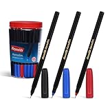 Reynolds AEROSLIM Ball Pen SET – 70 PENS (60 BLUE, 5 Black, 5 Red)
