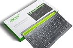 acer Swift Slim Multi-Device Wireless Rechargeable Keyboard with Cradle