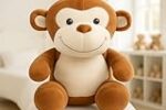Babique Sitting Monkey Plush Soft Toy 28 Cm