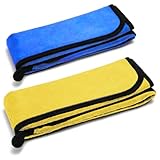 MIORAH Microfiber Cleaning Cloth for Car & Home (35X75Cm-2Pc)