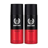Denver Black code Blaze Deodorant For Men – 150 ML Each Pack of 2