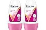 Rexona Powder Dry Underarm Roll-On Deodorant 50ML (pack of 2)