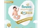 Pampers Premium Care Pant Style Baby Diapers | Large (L size) | 88 Count