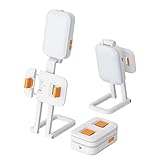 Amazon Basics Foldable Table LED Video Light for Photography, 14 RGB Color Mode