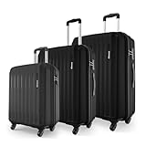 Safari Genius Alley Set of 3 (Cabin + Medium + Large) Trolley Bags