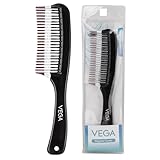 Vega Detangling Comb with 2 Row Teeth