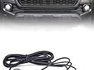 FABTEC Universal 4 X 4 Daytime Running Light Led Car Grill Raptor Style (Set of 4 Pcs)