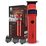 VGR Rosso Professional Men’s Beard & Moustache Hair Trimmer