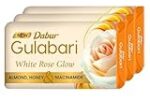 Gulabari White Rose Soap – 450g (150g x 3)