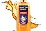Santoor Moisturizing Shower Gel With Natural Sandalwood & Gardenia Extracts 250ml