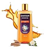 Santoor Moisturizing Shower Gel With Natural Sandalwood & Gardenia Extracts 250ml