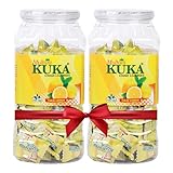 Multani Kuka Cough Lozenges Tulsi Lemon Pack of 2 (150 Lozenges Each Jar)