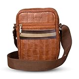 Lifelong Men’s and Women’s Genuine Leather Sling Bag
