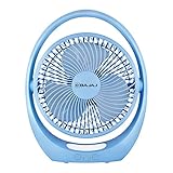Bajaj Pygmy Go 178MM Mini Fan with LED Lighting | Rechargeable