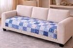 Cortina Printed Quilted Velvet Sofa Cover – Premium (2 Seater)