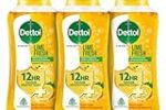 Dettol Lime Fresh Body Wash and Shower Gel Bottle (Pack of 3 – 250ml each)