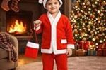 GRAPHENE Christmas Santa Claus Dress Costume Size 3 (2-4 Year)