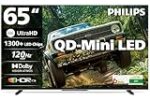 Philips (65 inches) 4K Ultra HD QLED Smart QD-Mini LED Google TV