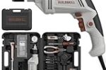 BUILDSKILL 136 PCs 550W Corded Electric Drill Toolkit | 3000 RPM