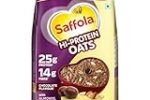 Saffola 25g High Protein Oats 400g | Chocolate flavour | No Sugar