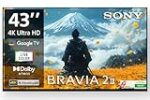 Sony (43 inches) BRAVIA 2M2 Series 4K Ultra HD Smart LED Google TV K-43S22BM2