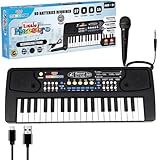 Wembley Kids Piano with Mic – Rechargeable & Portable Electronic Keyboard