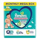Pampers Complete Skin Comfort Pant Diapers Medium, 152 count