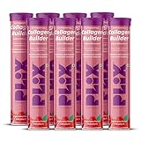 PLIX – THE PLANT FIX Collagen Builder Bubbly Effervescent – 15 Tablets (Pack of 8)