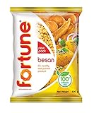 FORTUNE Chana Besan, 100% Chana Dal 100% Taste, 500 Gm