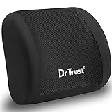 Dr Trust Lower Orthopedic Backrest Pillow Premium Memory Foam