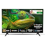 NU (43 Inches) Borderless Series 4K QLED Smart Google TV 2025
