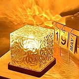 Desidiya Acrylic Romantic Ocean Wave Night Light Projector Lamp