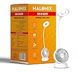 Halonix Portable Led Desk Light | Study Lamp with Fan