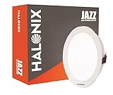 Halonix Polycarbonate Jazz 12W White Recessed Downlighter