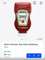 Heinz Tomato Ketchup, 325gm