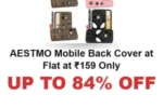AESTMO Mobile Back Cover at Flat at ₹159 Only