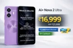 Ai+ Nova 2 Ultra price in India | ₹14,999 (1st Sale)