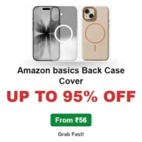 Amazon basics Back Case Cover Up to 95% Off From ₹56