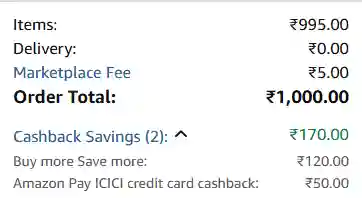 amazon cashabck offer on zivo oil at slashdeals India