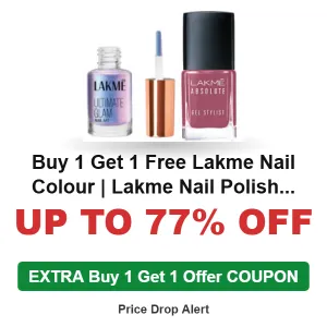 Buy 1 Get 1 Free Lakme Nail Colour | Lakme Nail Polish BOGO Offer