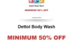 Dettol Body Wash Minimum 50% off