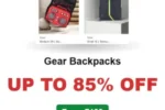 Gear Backpacks Up to 85% OFF From ₹199
