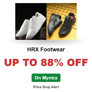 HRX Footwear Up to 88% Off On Myntra