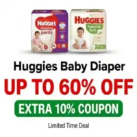Huggies Baby Diaper UP TO 60% OFF | EXTRA 10% COUPON