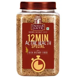 INDIA GATE Active Health Brown Brown Basmati Rice (1 kg)