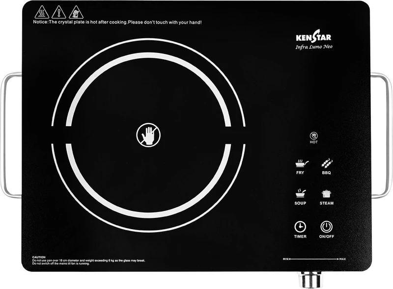 Kenstar 2200 W Infrared Cooktop Touch Panel