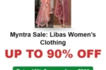 Myntra Sale: Libas Women’s Clothing Up to 90% Off + Extra 10% Coupon from ₹299