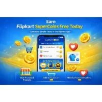 Total 90 Coins: Flipkart SuperCoins Earn for Free (90 Coins)