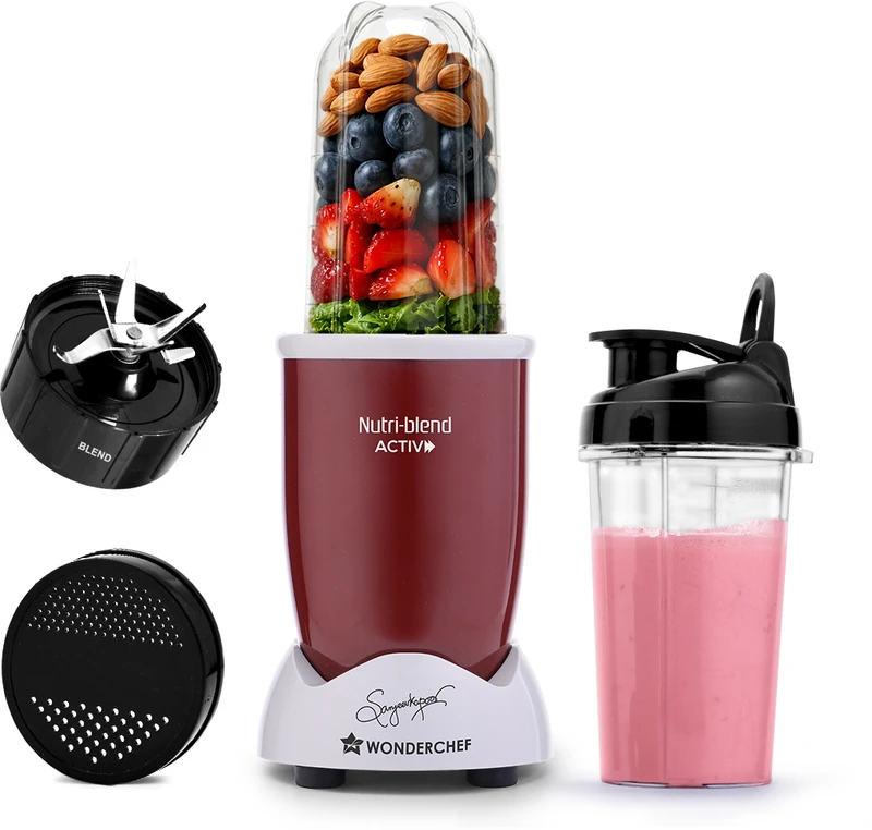WONDERCHEF Nutri-blend 500 W Juicer Mixer Grinder