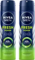 NIVEA Fresh Power Deo Spray (300 ml, Pack of 2)